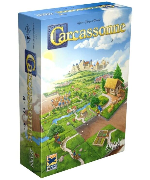 Carcassonne game - board game