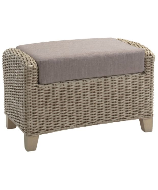 Arlington Footstool - Cane Furniture by Desser