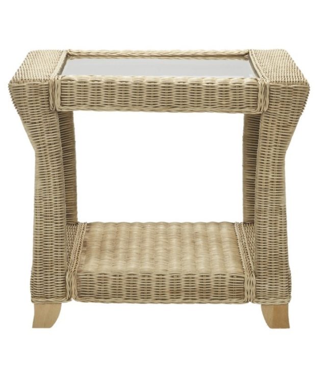 Clifton Side / lamp Table - Cane Furniture by Desser