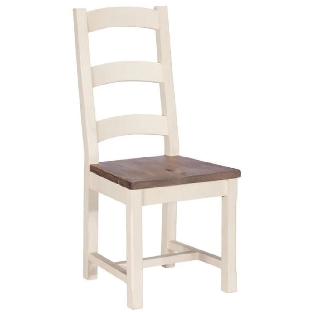 Wooden Seat Dining Chair with seat pad - Cotswold Dining Furniture
