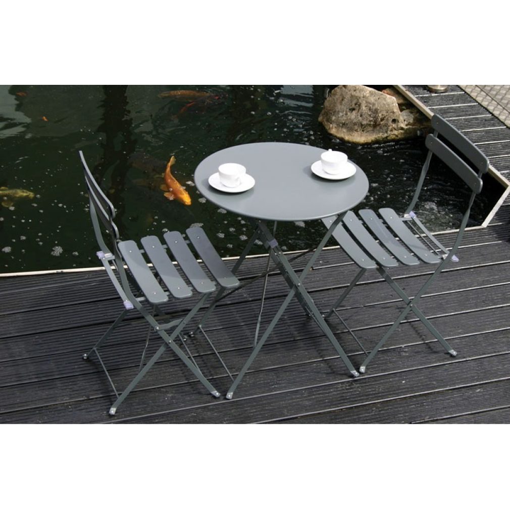 Garden Patio  / Bistro Table & 2x chairs set