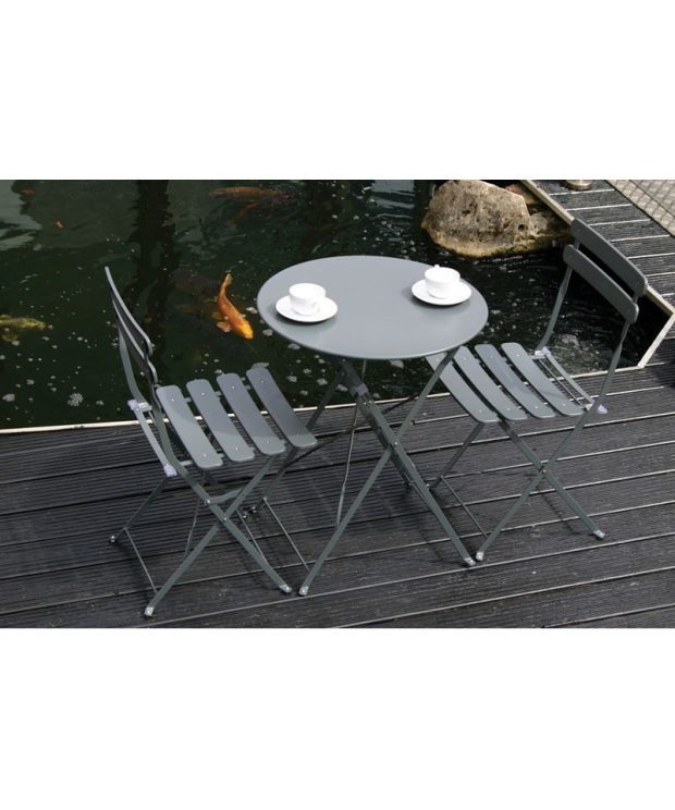 Garden Patio  / Bistro Table & 2x chairs set