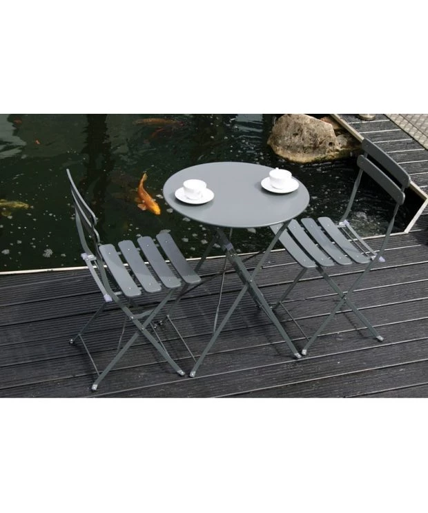 Garden Patio  / Bistro Table & 2x chairs set