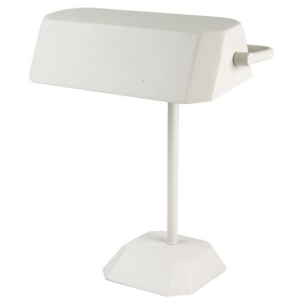 Desk Table Lamp - White - bankers style