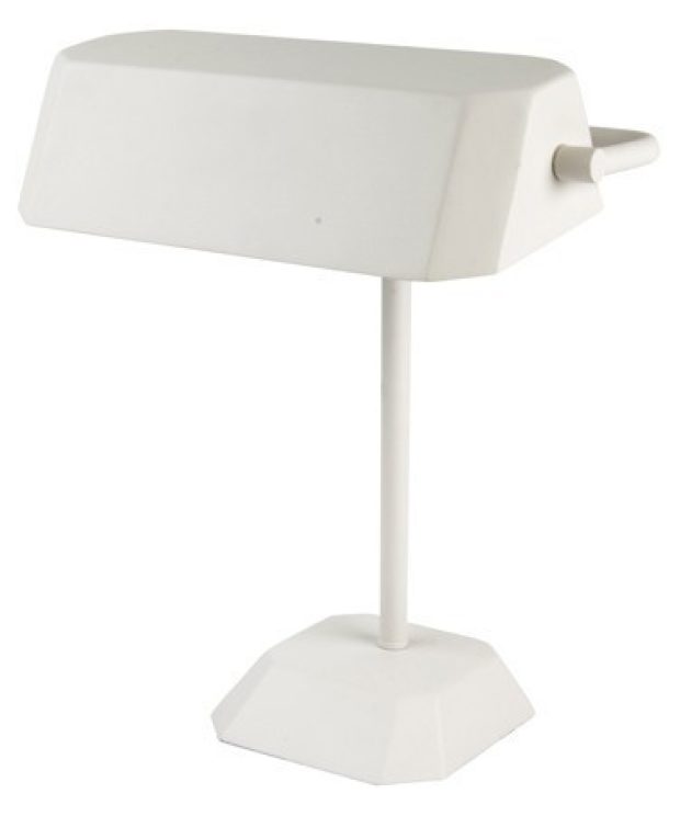 Desk Table Lamp - White - bankers style
