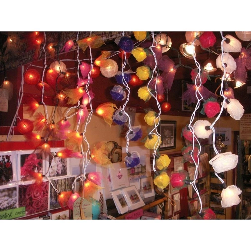 String of lights - Leaf Design - special order