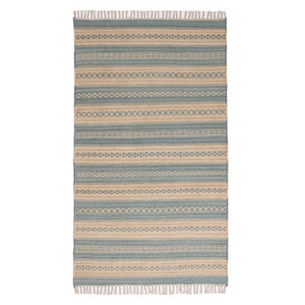 Palani stripe kilim rug, 90 x 150cm