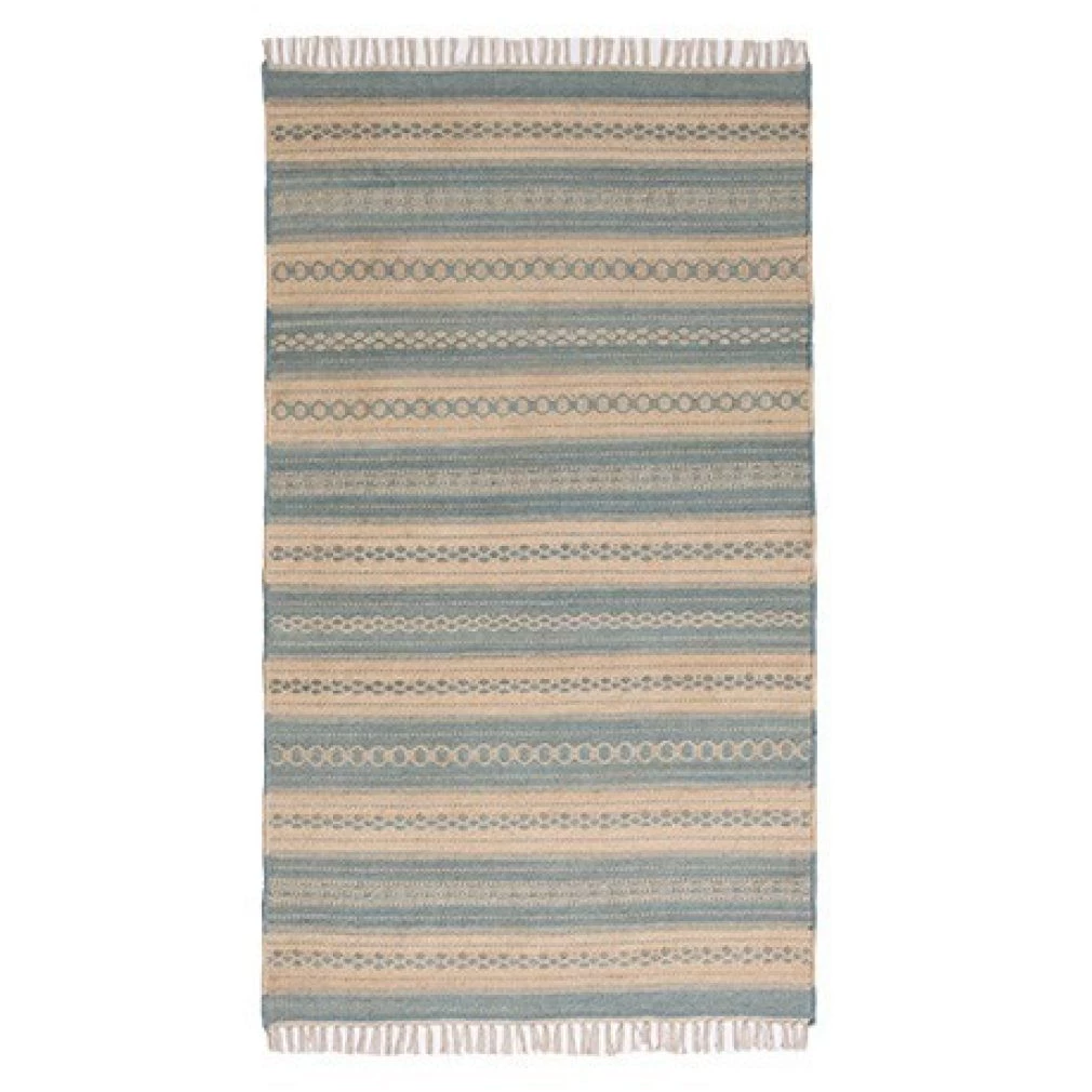 Palani stripe kilim rug, 90 x 150cm