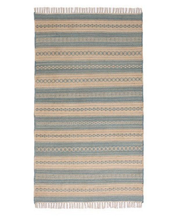 Palani stripe kilim rug, 90 x 150cm