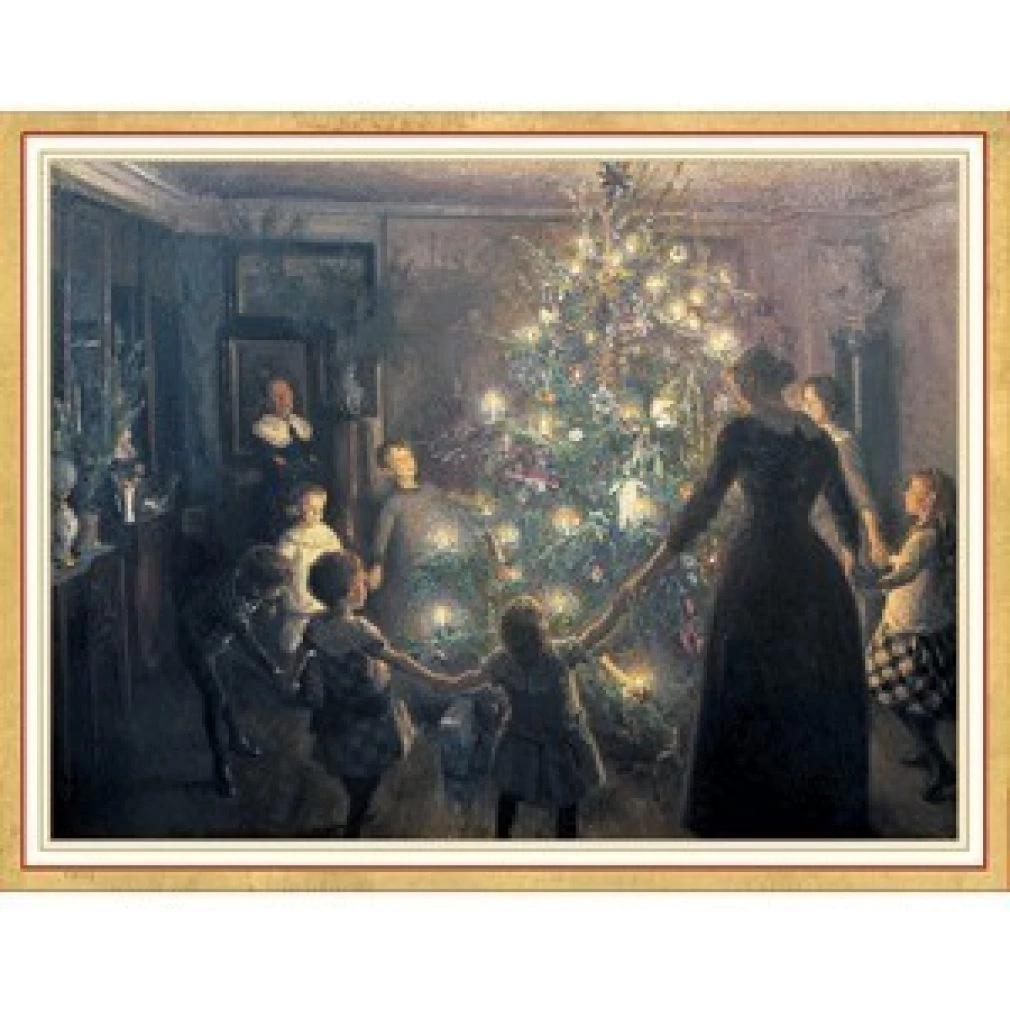 Christmas Card box of 12 Glade Jul (by Caspari)