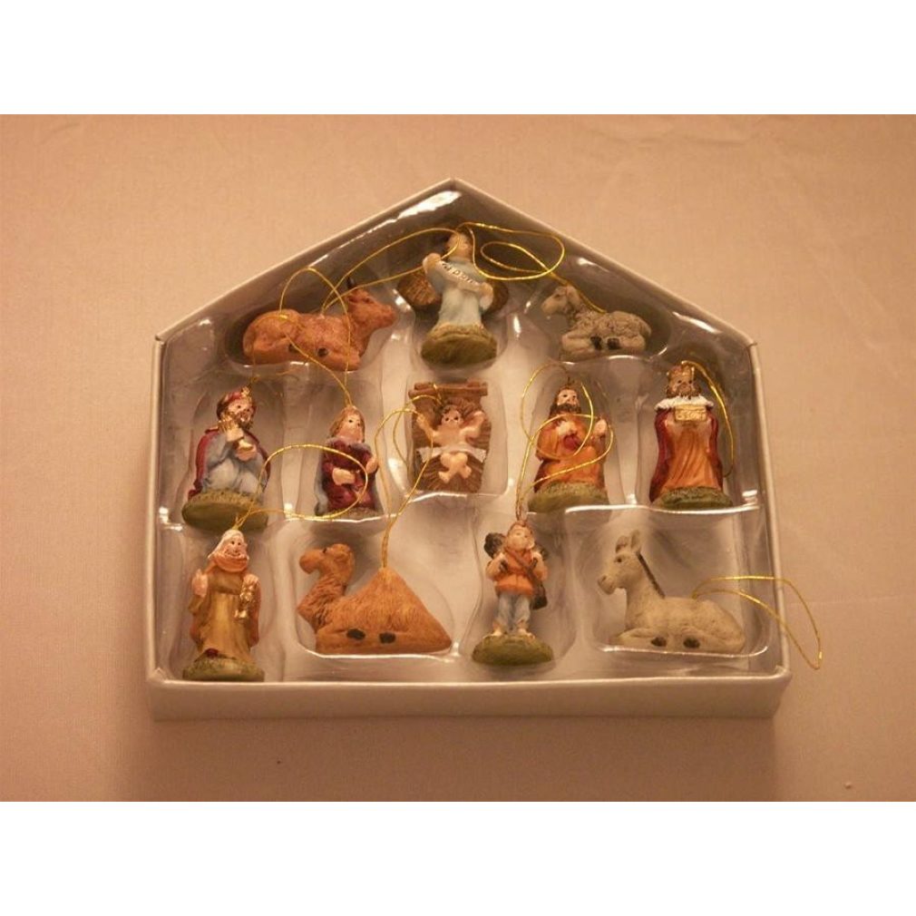 Mini Nativity scene Christmas decorations