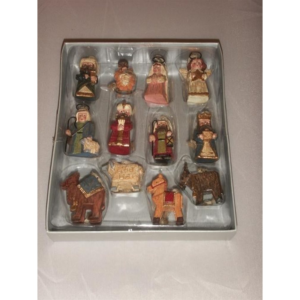 Christmas Nativity Decorations (pack of 12)