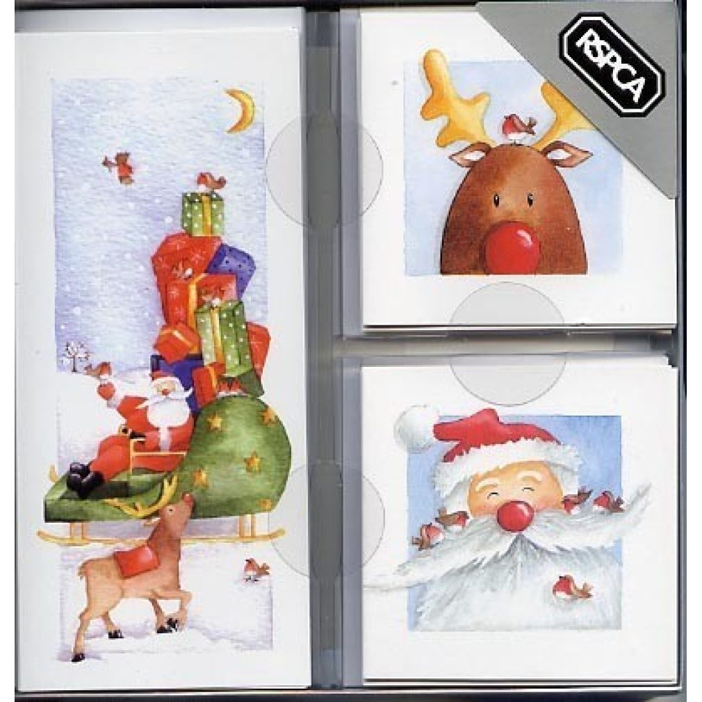 RSPCA Charity Christmas Cards Pack of 20