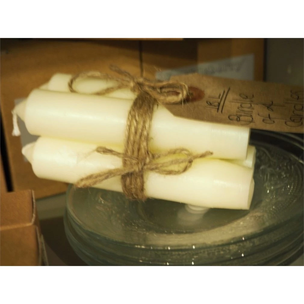 Bundle of 4 candles - Cream