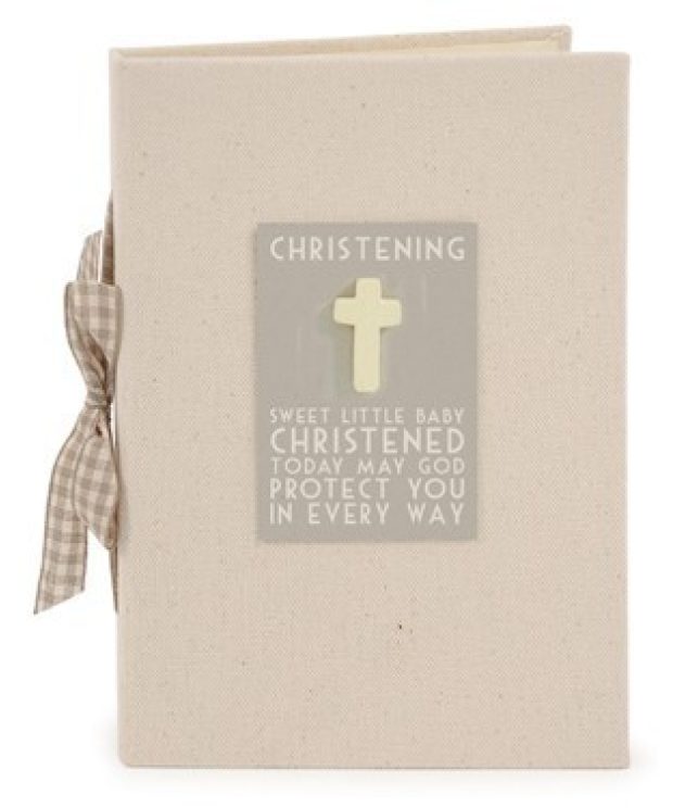 Christening Photo Album boxed (East of India)
