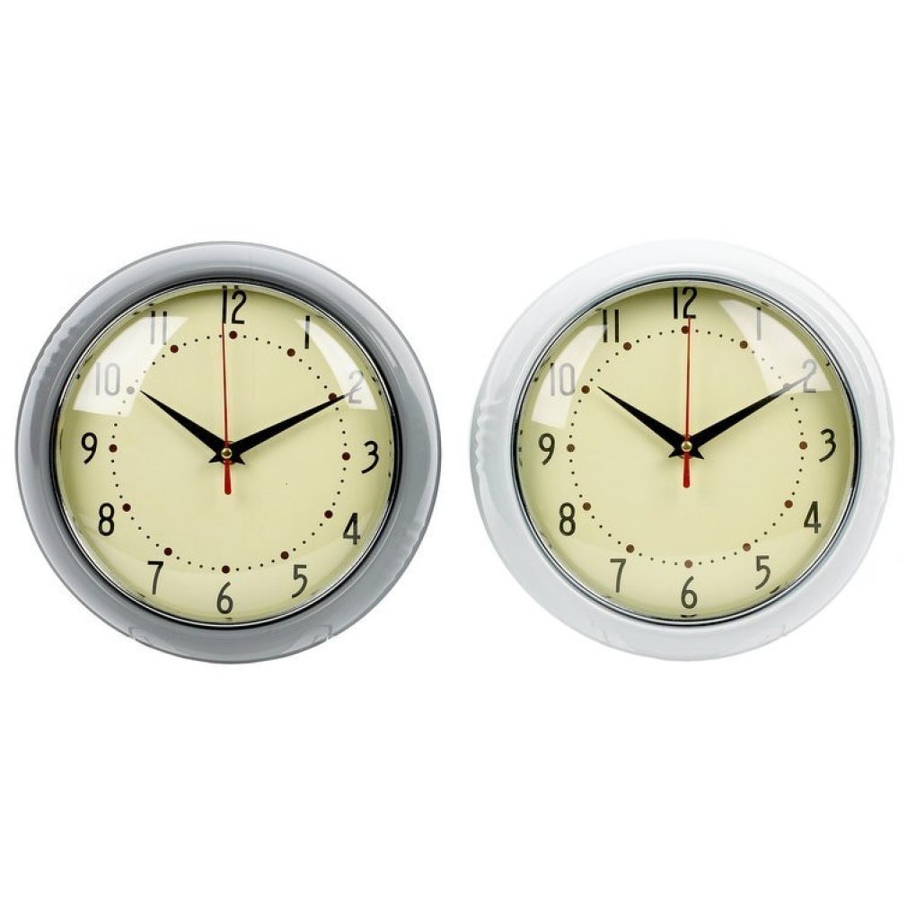 Retro Metal Wall Clock