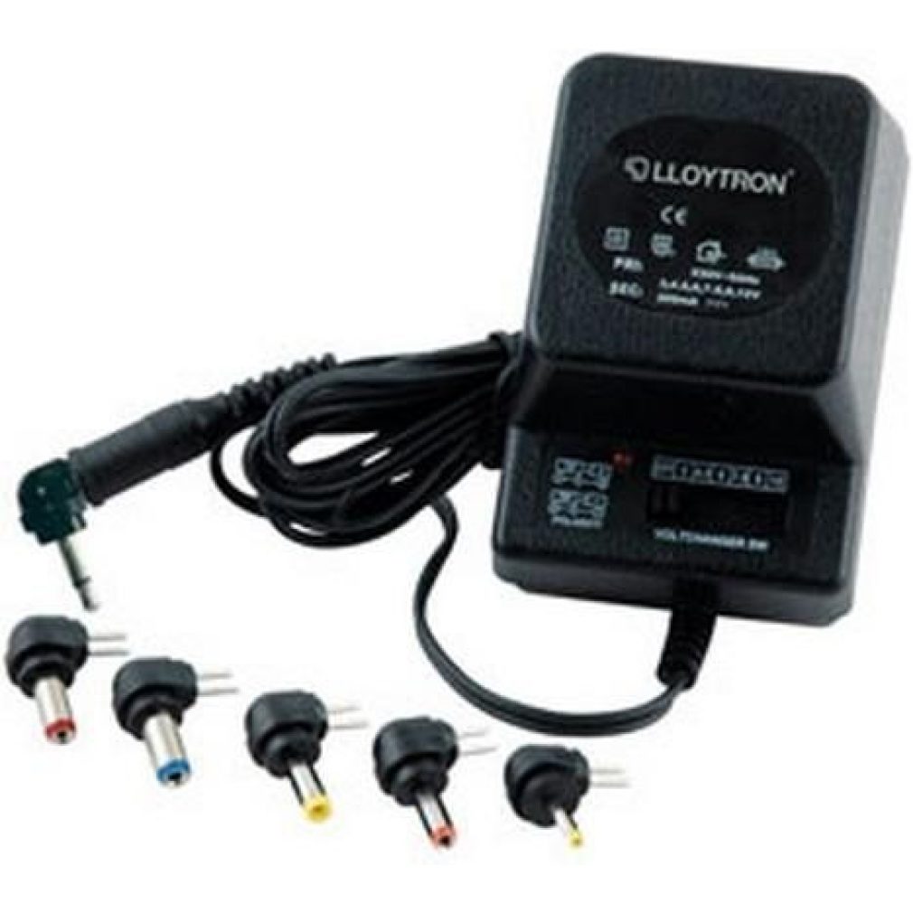 Lloytron A103 300mA Unregulated AC/DC Adaptor