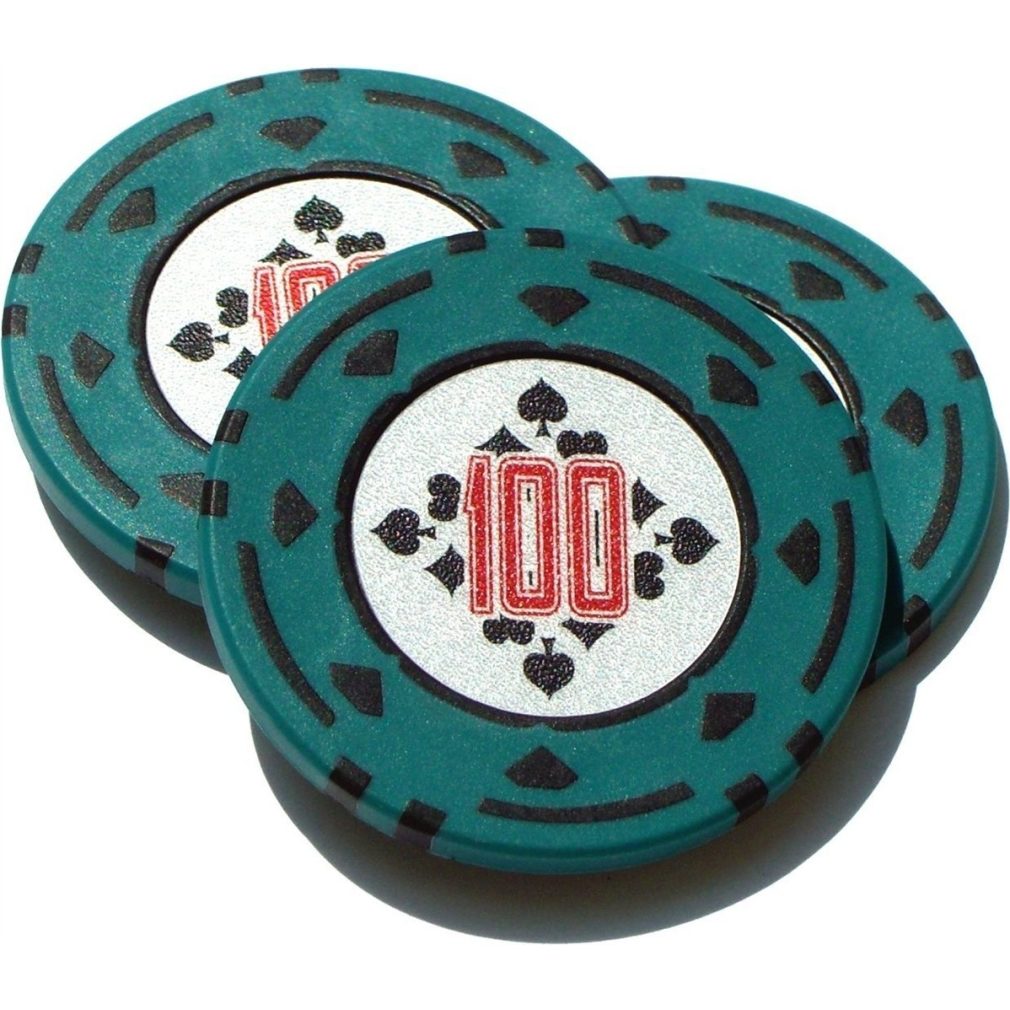 Cartamundi Luxury Poker Chips - 100 's - Diamond Design