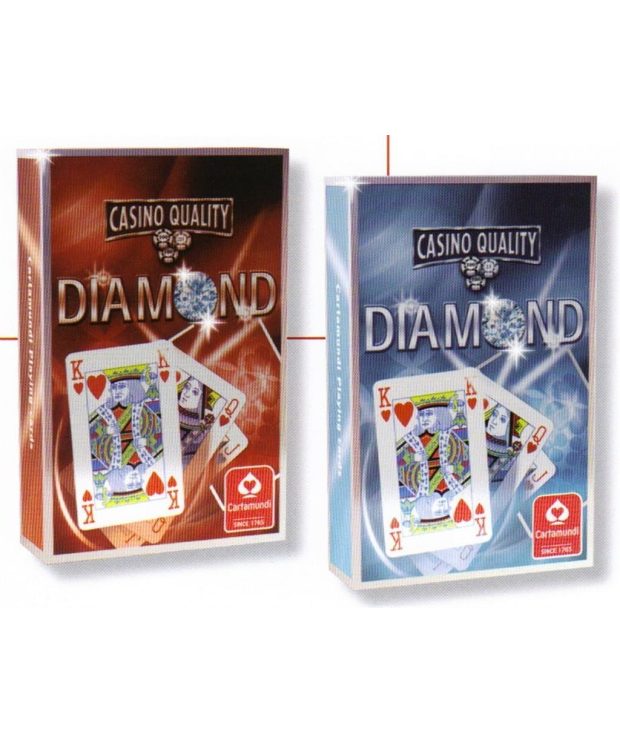 Cartamundi  - Diamond - Casino Quality Playing cards - Bridge Size
