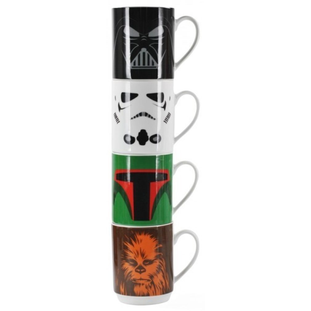 Mugs Stacking Set of 4 - Star Wars