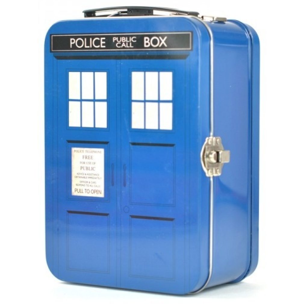 Gadget Tin - Tin Tote (Tall) - Dr Who Tardis
