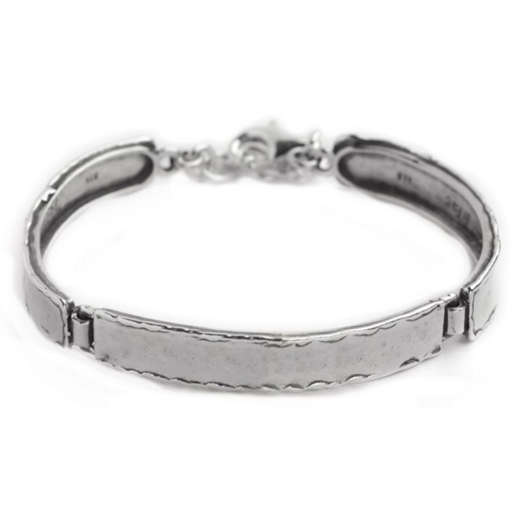 3 links silver bracelet