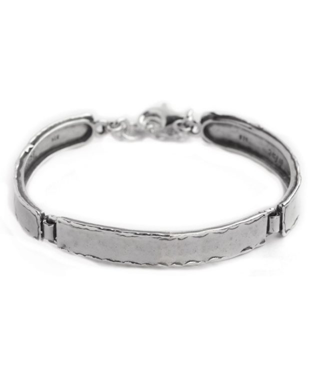 3 links silver bracelet