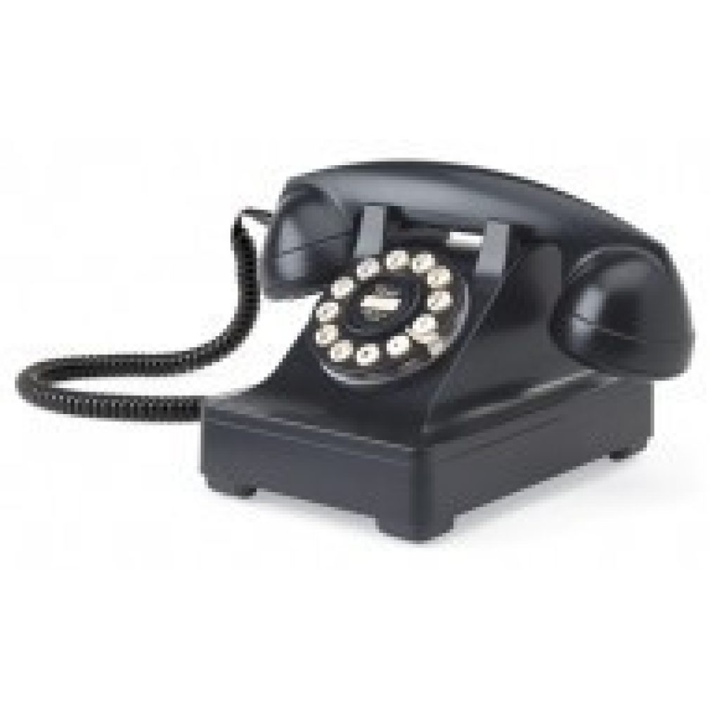 302 Desk phone Black or Red (by Wild & wolf)