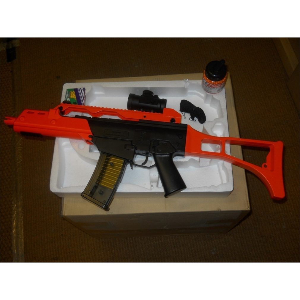 Airsoft BB Gun bundle - M41GL++ SPRING AIRSOFT RIFLE + 1000 bbs
