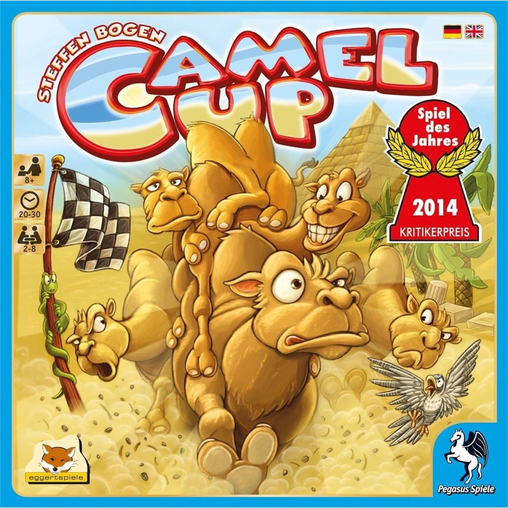 Camel Up Board Game by Pegasus Spiele