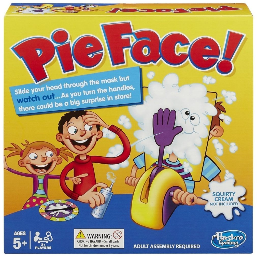 Pie Face action game by Hasbro