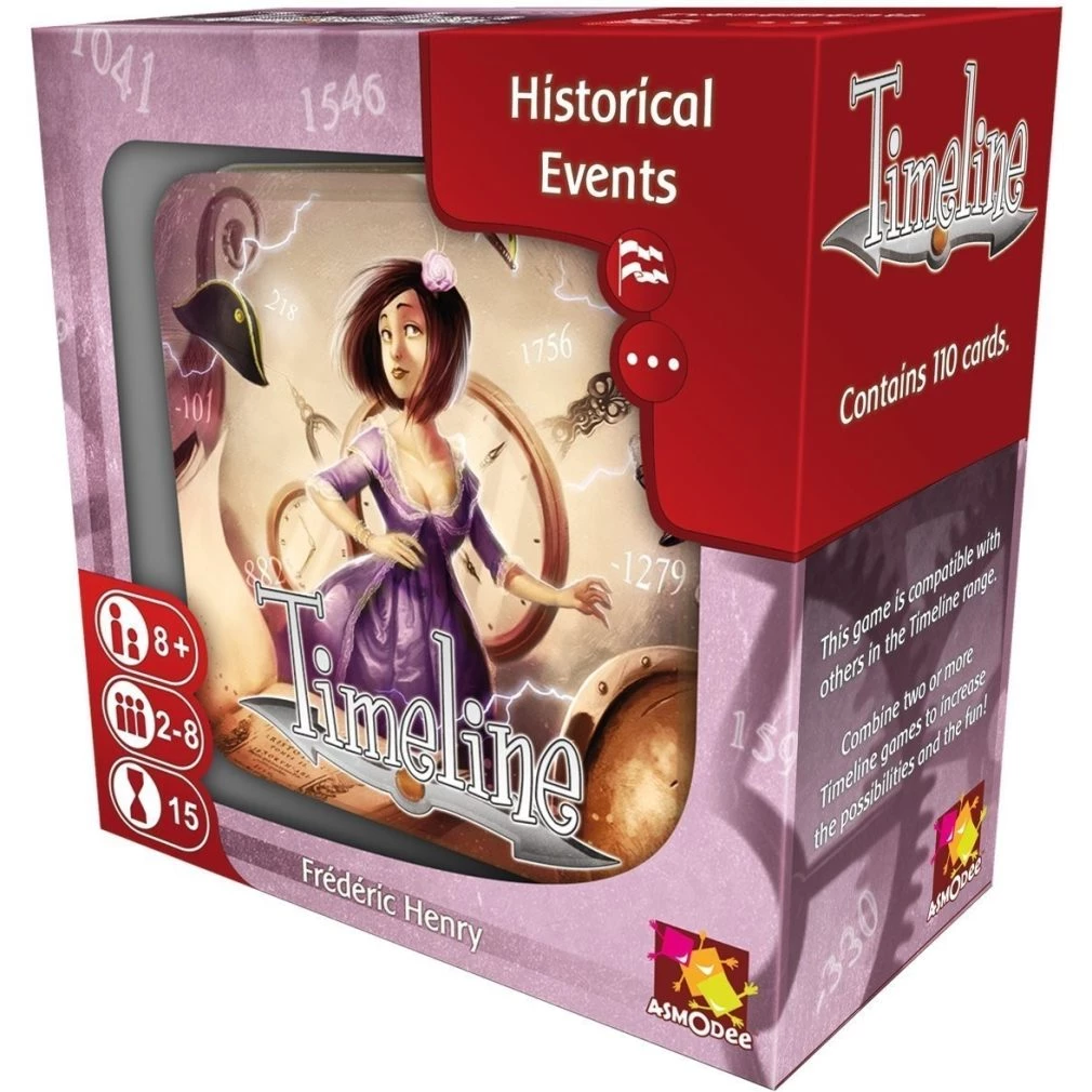 Timeline Card Game - Historical Events - by Asmodee