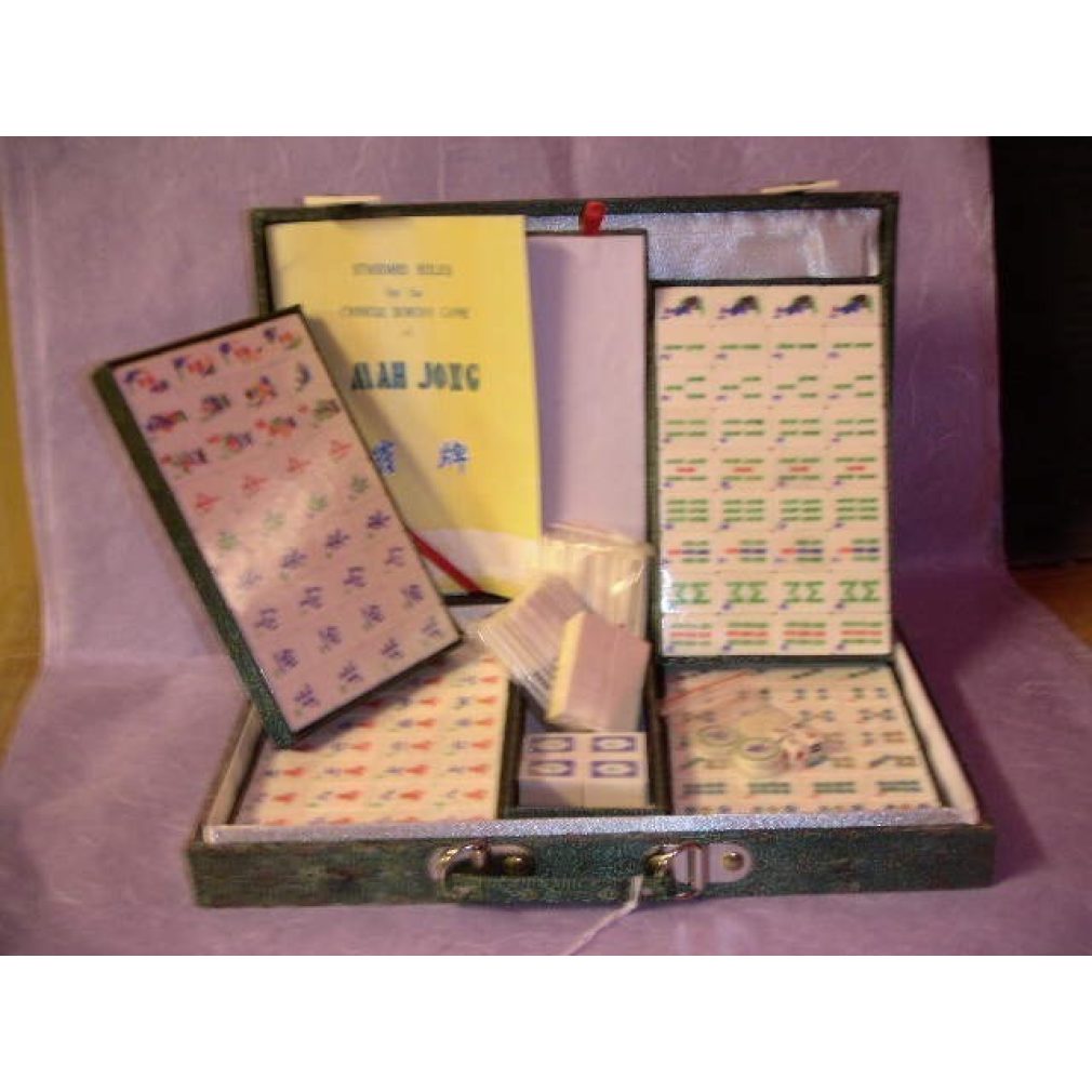 Mah-jong Special Offer 2 (small green with racks & free counting sticks )