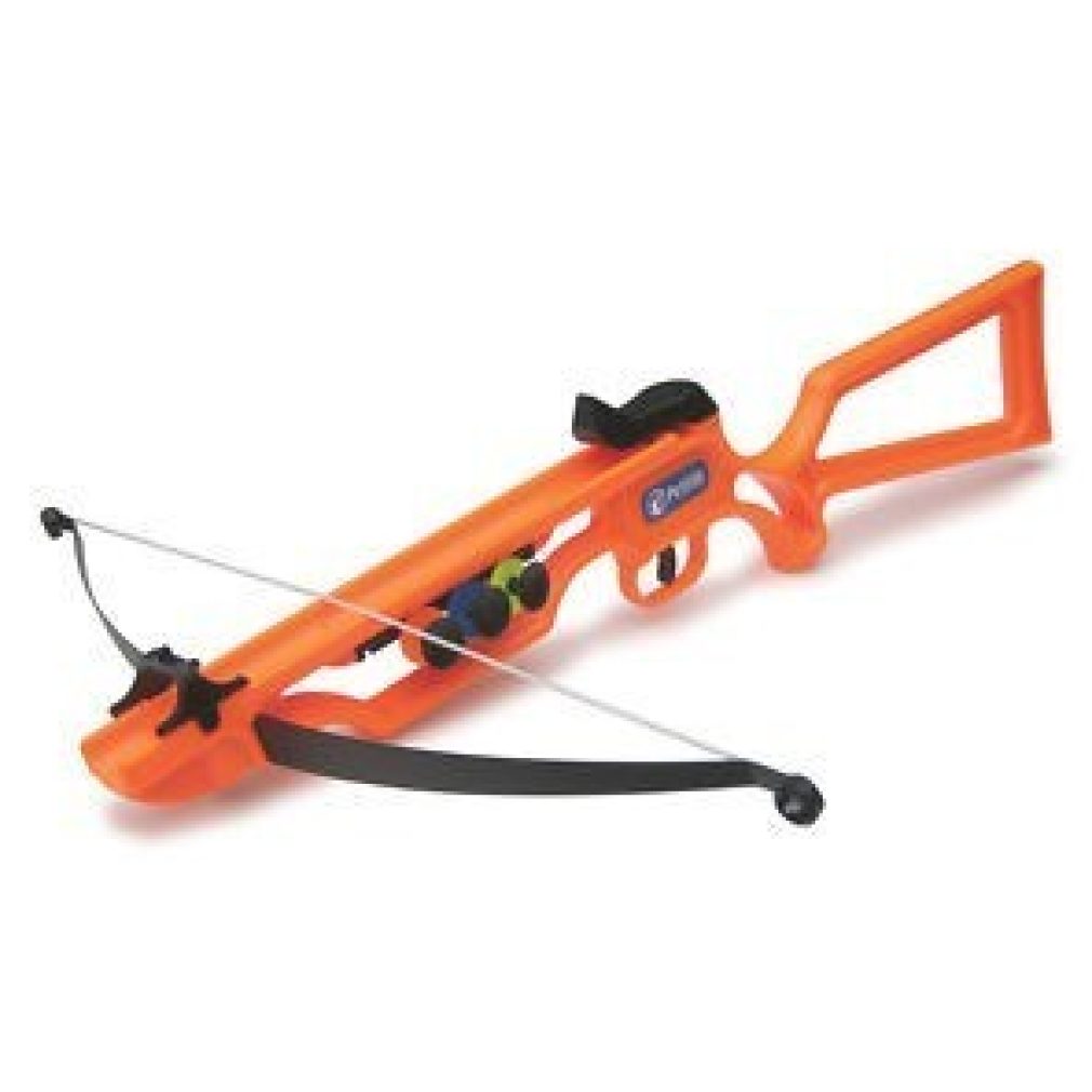 Orange Toy Crossbow by Petron + pack of 6 darts extra