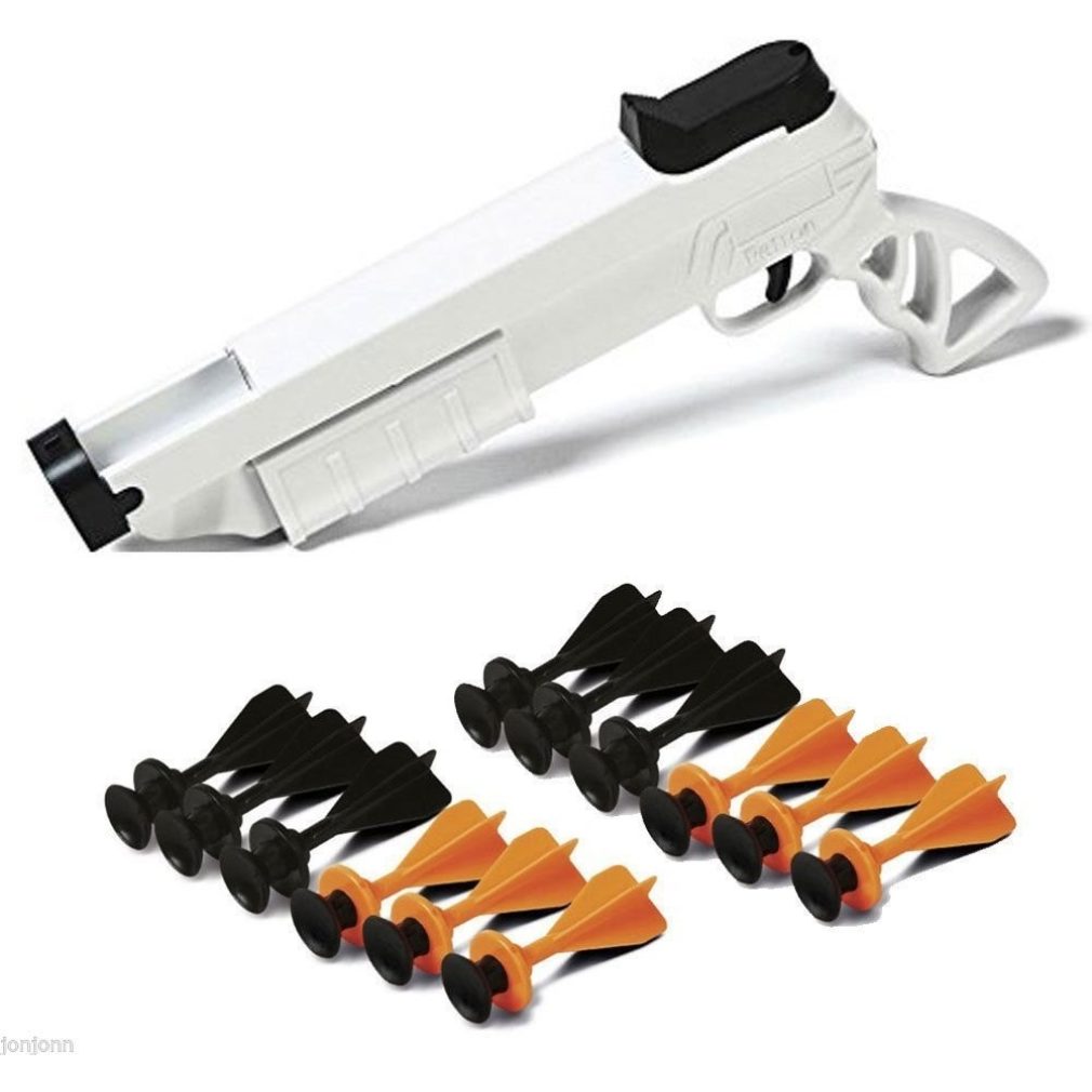 Petron Stealth Pistol - white inc 12 darts / bolts