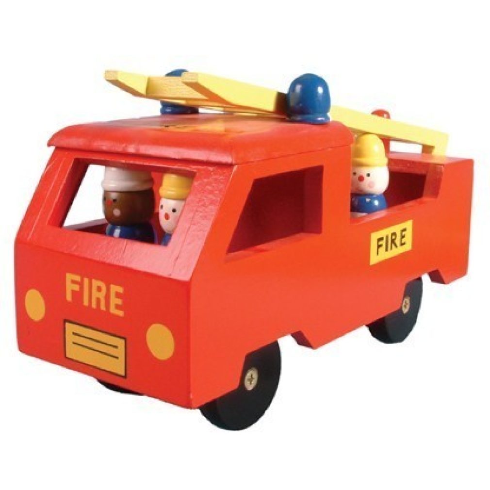 Fire Engine wooden toy