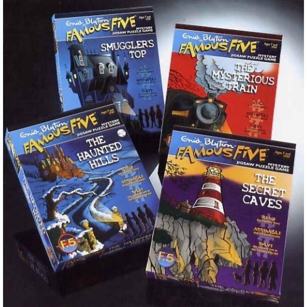 Enid Blyton's Famous Five Mystery Jigsaw Puzzle Game