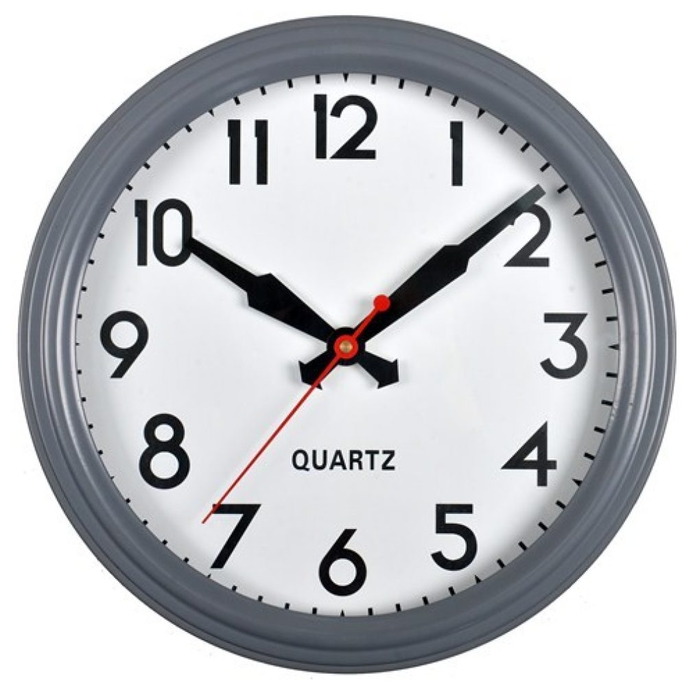 Smithfield Clock in Charcoal