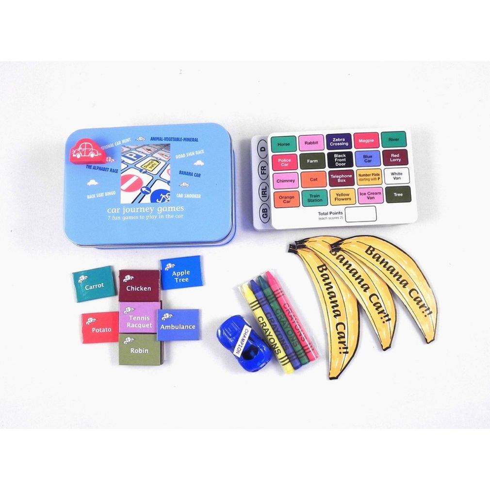 Car Journey Games - Gifts in a Tin Range by Apples To Pears