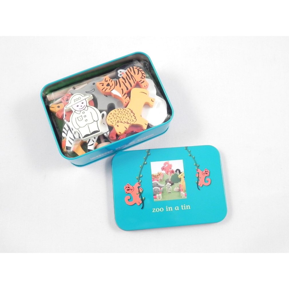 Zoo in a Tin - Gifts in a Tin Range by Apples To Pears