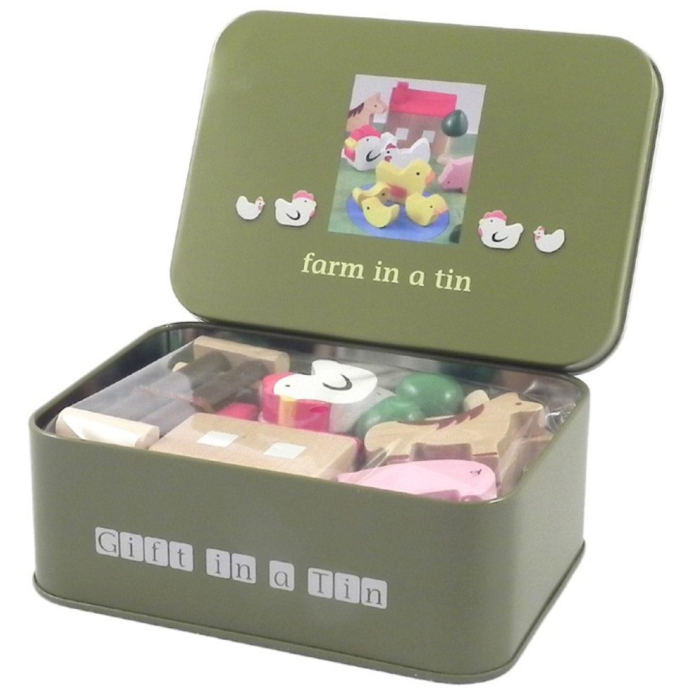 Farm in a Tin - Gifts in a Tin Range by Apples To Pears