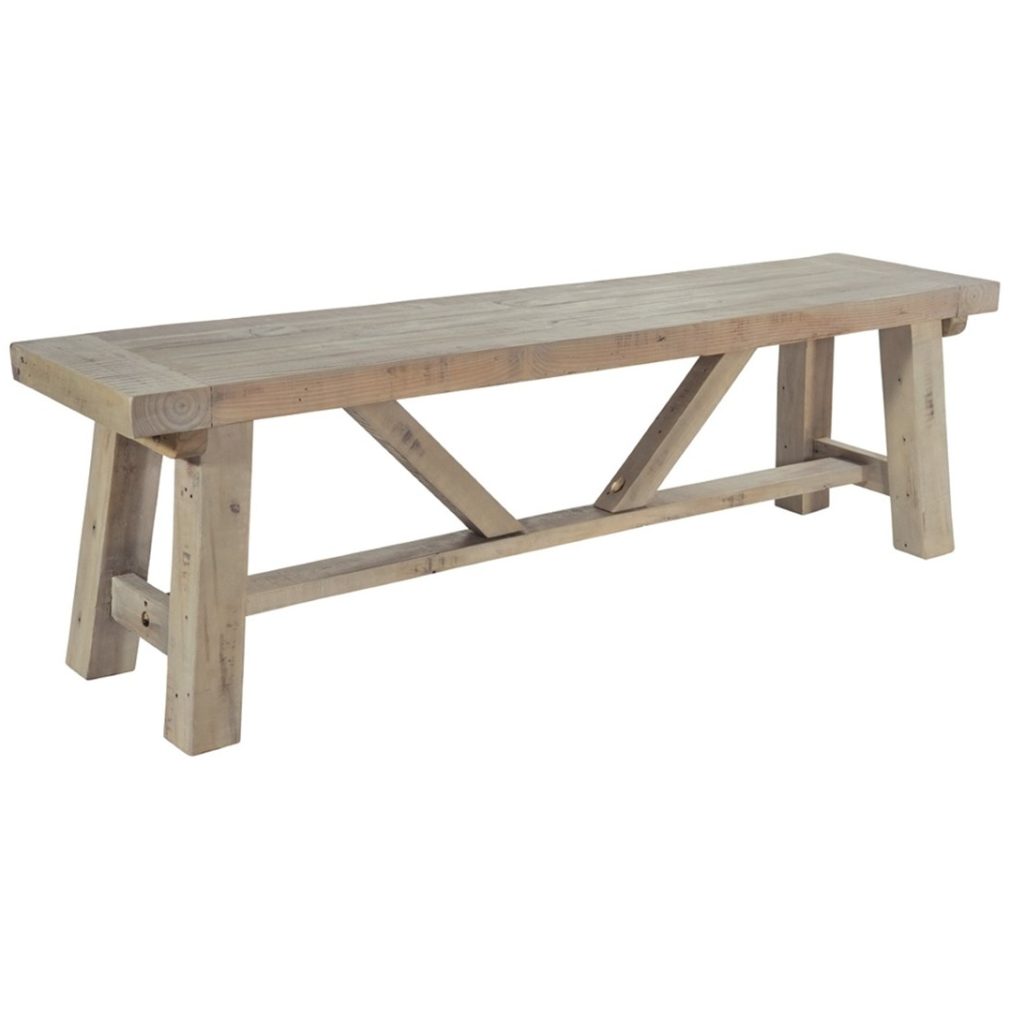 Saltash Dining Furniture - Small Bench 140cm