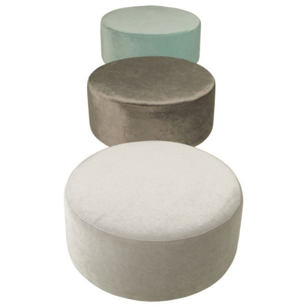 Circle Footstool / Pouffe by Sits