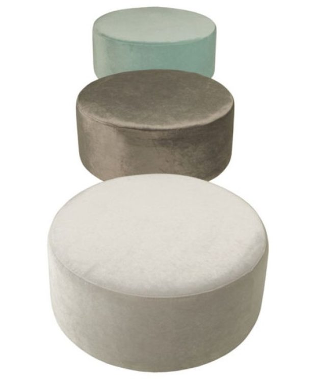 Circle Footstool / Pouffe by Sits