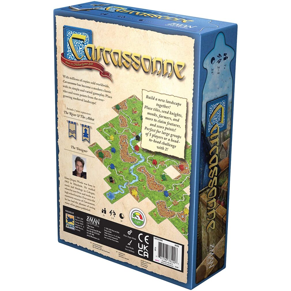 Carcassonne game - board game