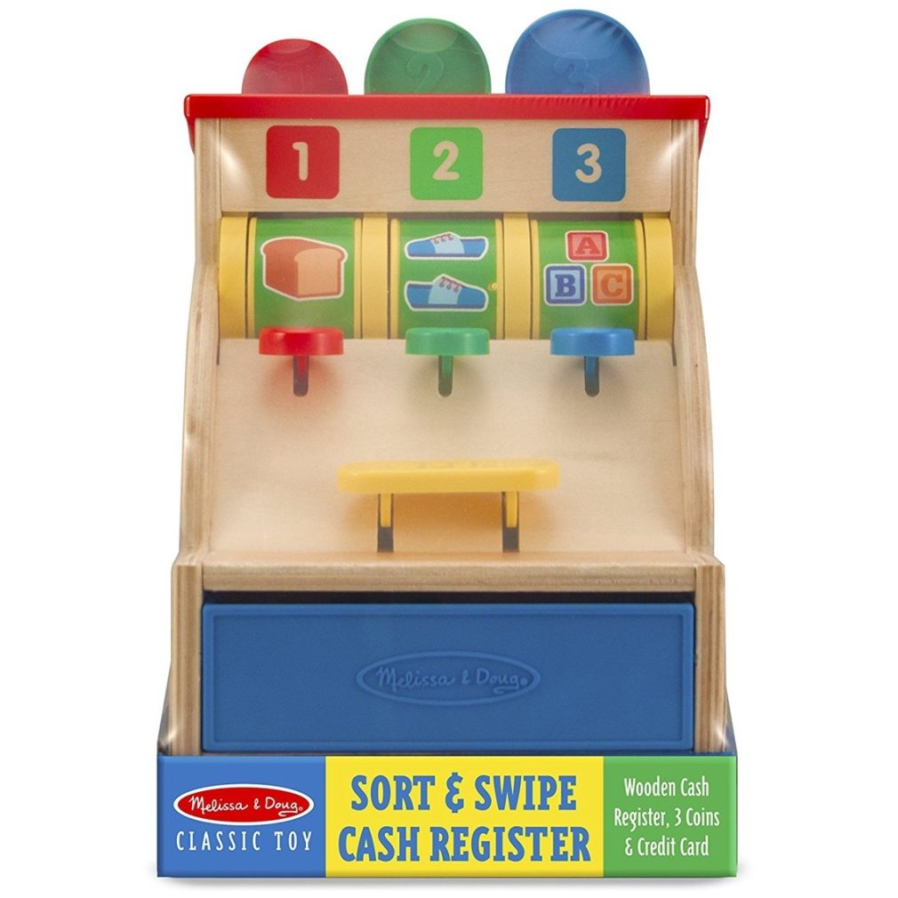 Melissa & Doug Sort & Swipe Cash Register - till