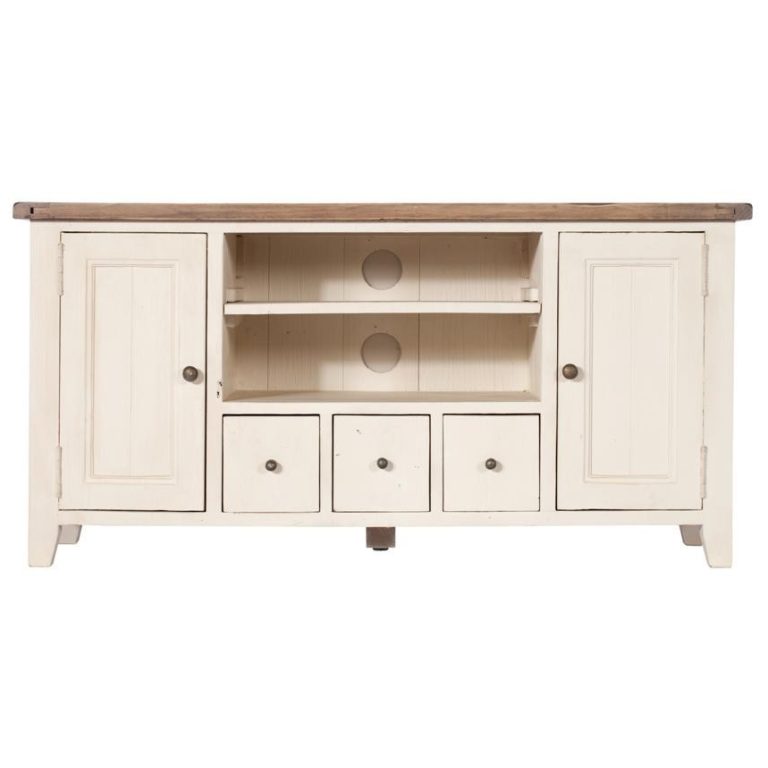 EX DISPLAY Tv Stand / unit Cotswold Furniture Huckleberry Willow