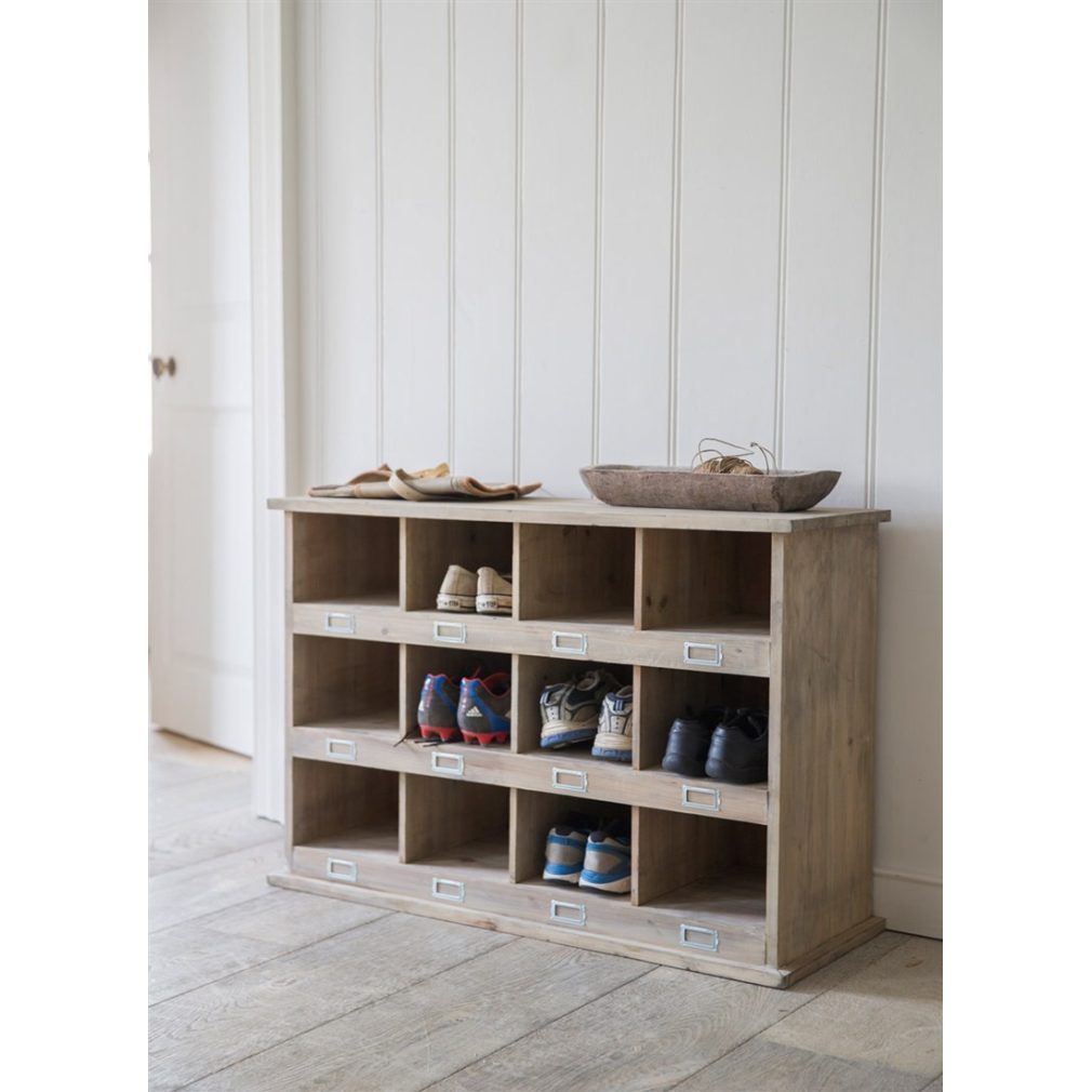Hall Storage Bench - Chedworth 12 Shoe Locker
