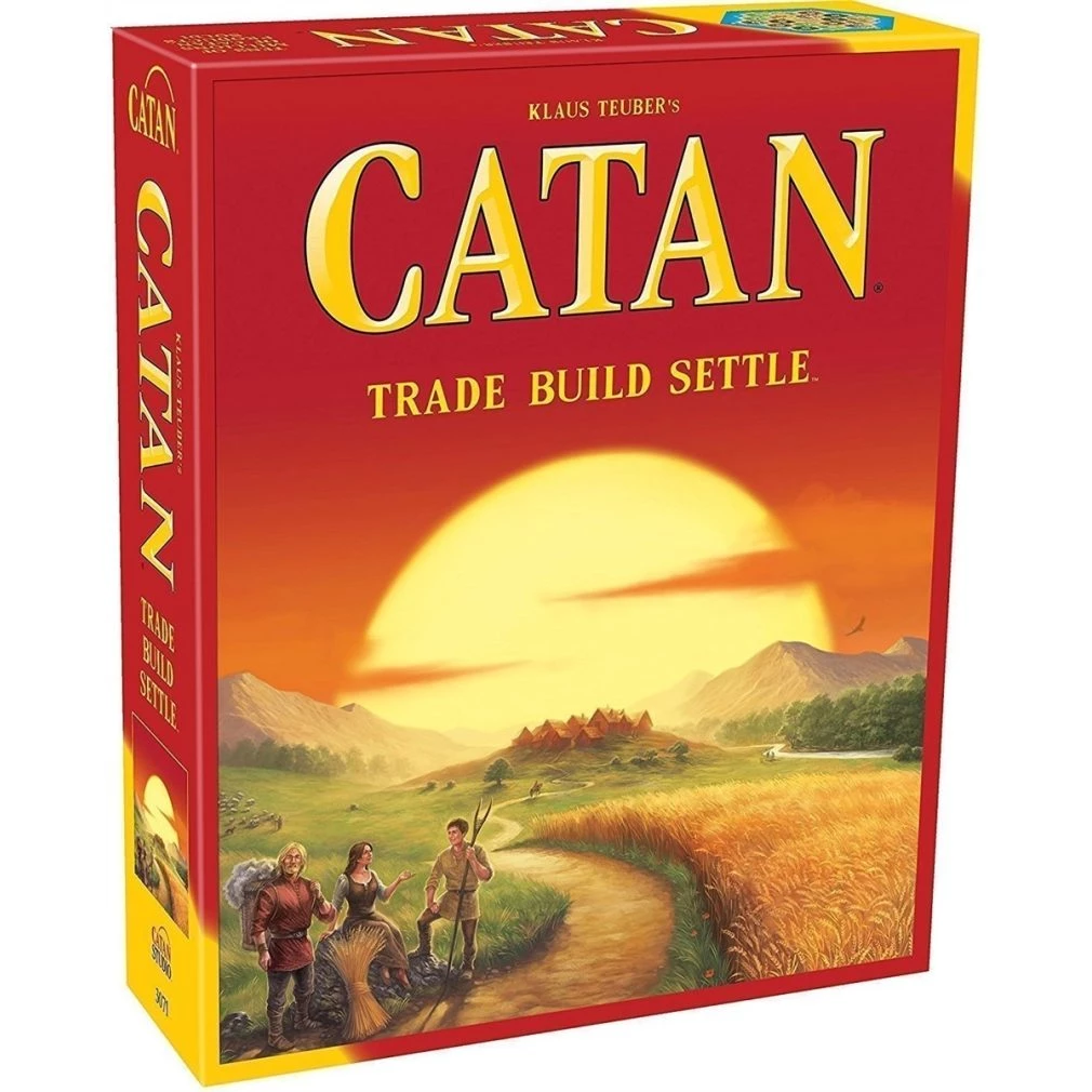 Catan Board Game - Trade Build Settle