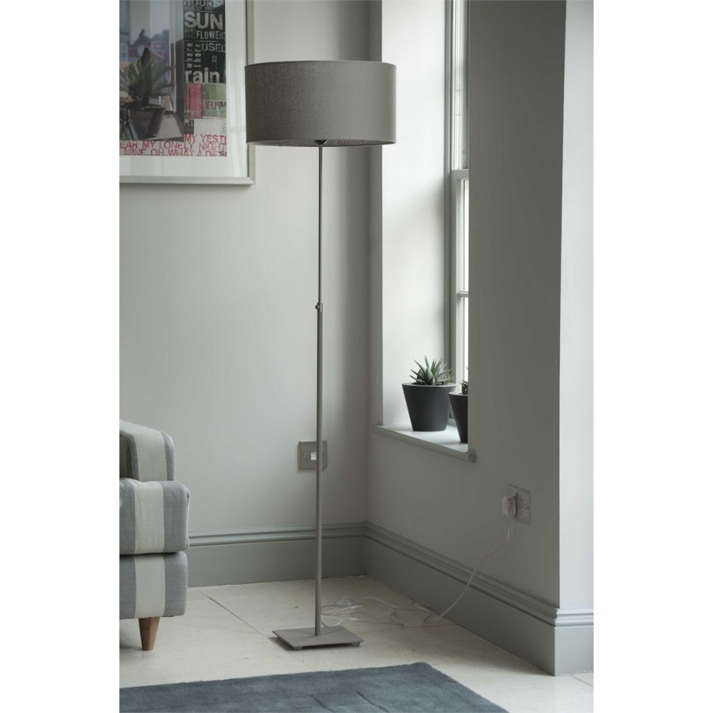 Baltic Floor Lamp - Stone - with cone shade only